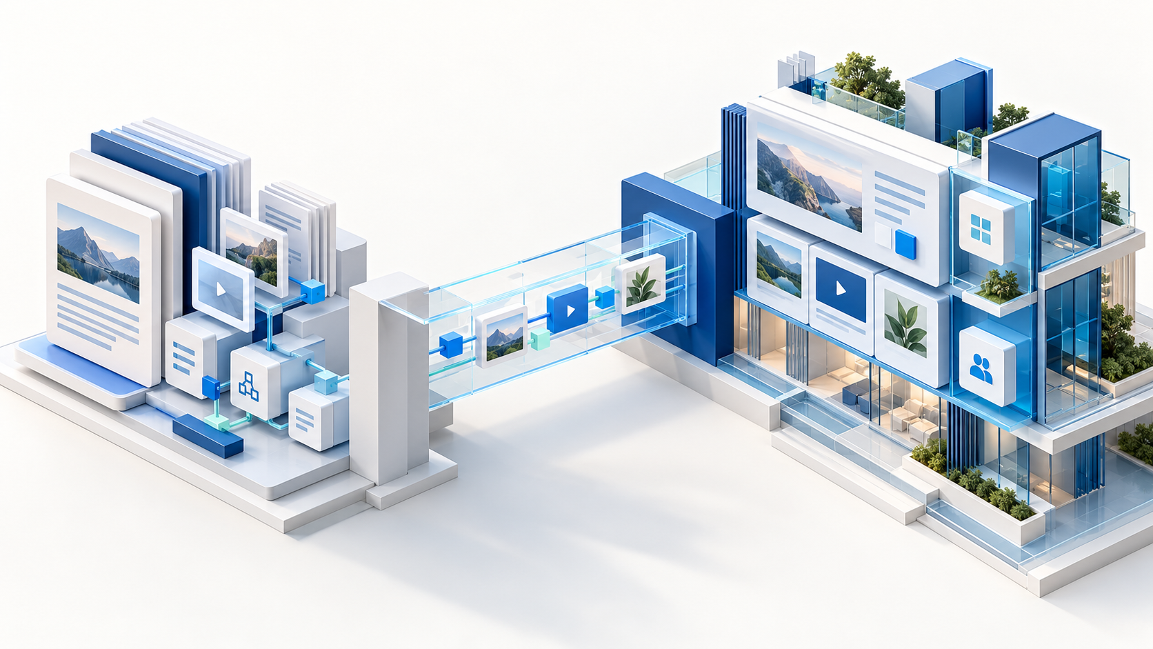 FirstSpirit und Liferay: Inhaltsmodell, Redaktion und Darstellung gemeinsam planen.